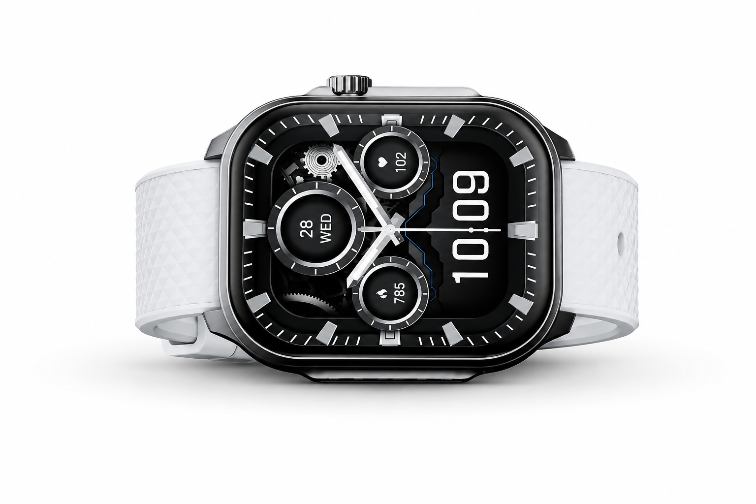TECNO Watch 3 Active Bluetooth Calling, Écran HD 2.02", 12 Jours d'Autonomie | Kadmarket Gabon